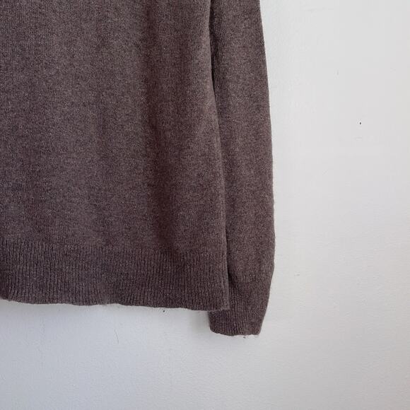 J. Crew lambs wool blend shawl collar pullover sweater sz XXL - Picture 3 of 6